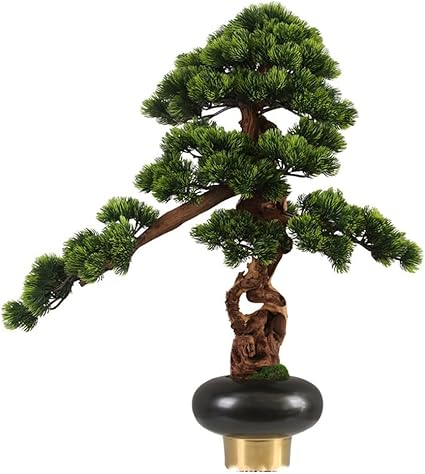 Simulated Welcome Pine Decorations, Hotel Front Desk Living Room Green Plant Decoration