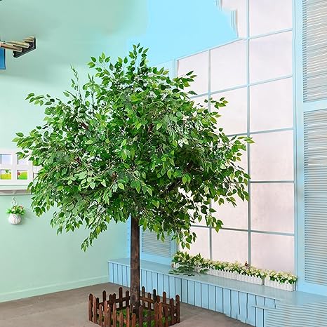 Artificial Banyan Trees Simulation Plants Large Fake Banyan Tree Decoration Tree Hotel Shopping Mall Floor Living Room Green Plant Landscaping