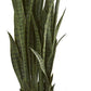 Nearly Natural 57-in Artificial Tall Snake Plant Sansevieria, Green Faux Snake Plant for Indoor Home Decor in Slate Planter, Fake Plant in Office, Living Room, Bedroom, Lifelike Artificial Plant